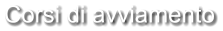 Corsi di avviamento