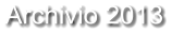 Archivio 2013