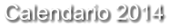 Calendario 2014